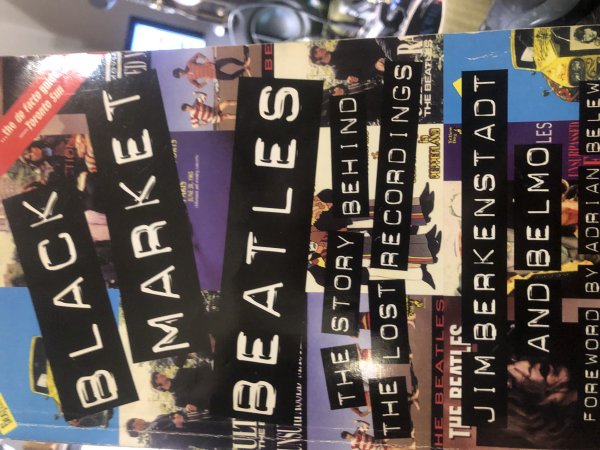 Jim Berkenstadt and Belmo. Black market Beatles 