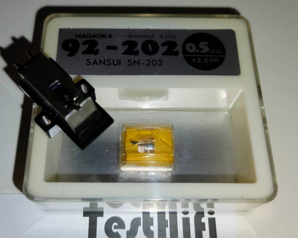 �� �������� Sansui SV-202 � ����� Nagaoka. �������� �� ��