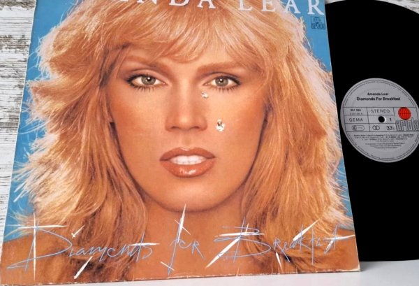 Amanda Lear -Diamonds For Breakfast �1980 Germany, Ariola ‎� 201 265 / EX 