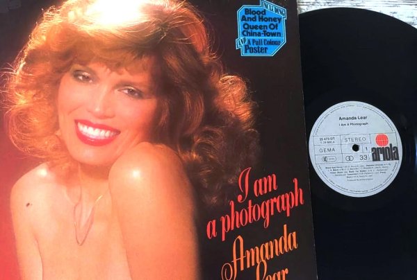 Amanda Lear - I Am A Photograph �1977 Germany, Ariola - 25 473 / EX 