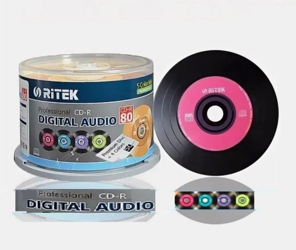 �������� CD-R �RITEK Digital Audio� ���� 80 ��� ������ 👈👈👈 