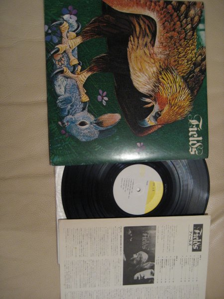 FIELDS - SAME JP ORIG LP 2 PAGE INS NM/M