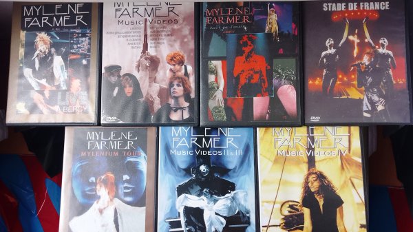 DVD*MUSIC ─ MYLENE FARMER 7-DVD �������� � ����� 👈👈👈