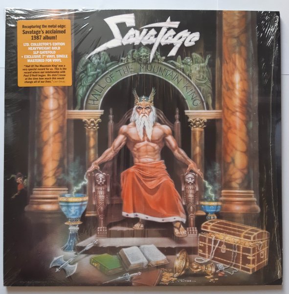 Savatage - Hall Of The Mountain King 1987 NEW (LP+7"Single)