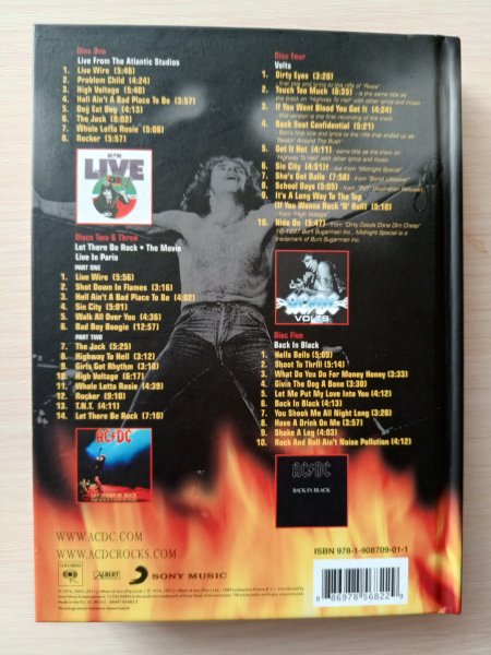 AC/ DC Bonfire 5 cd+ �����
