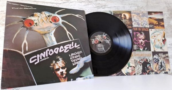 Roger Taylor - Roger Taylor's Fun In Space �1981 Canada, Elektra � X5E / EX