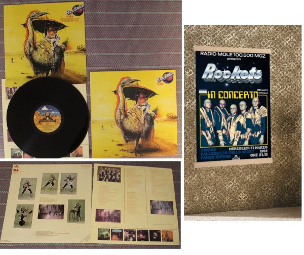 Rockets 1982 Atomic, RKL 20323, Ita., Orig., NM, 2 Ins. + Info + Poster