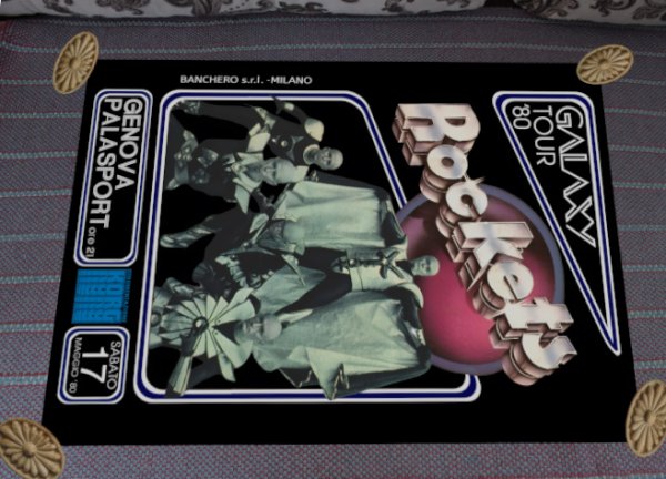 Poster Rockets-Galaxy Tour'80