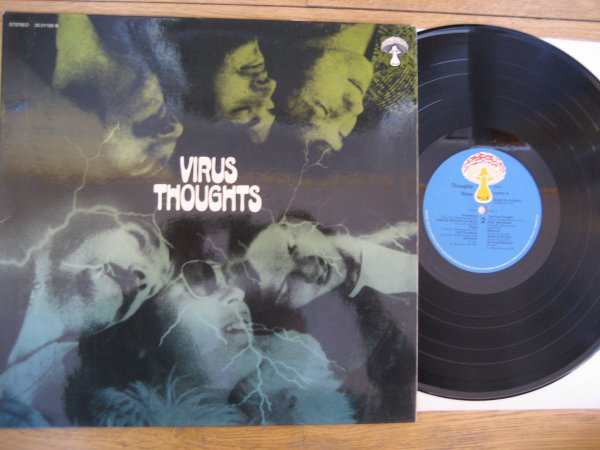 RARE KRAUT: VIRUS - THOUGHTS GER ORIG LP M/M