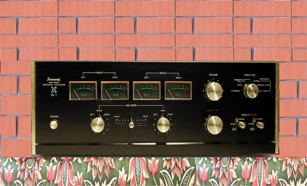 SANSUI QS-1 ☆ Mega Rare Audio● 4-Channel Analog Preamp☆�1970☆Japan◄●NM●😉👉