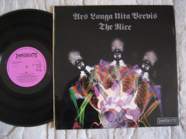THE NICE - ARS VITA LONGA BREVIS UK ORIG LP M/M