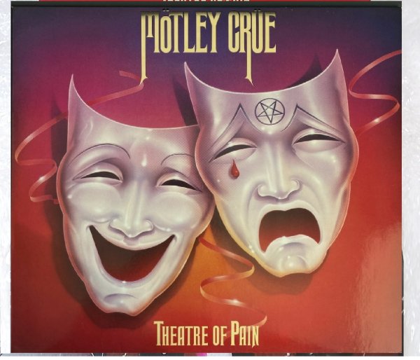 Mötley Crüe ‎- Theatre Of Pain�1985 Germany, Elektra ‎� 960 418-1, Ins / EX