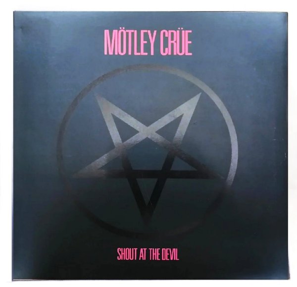 Mötley Crüe ‎�Shout At The Devil �1983 Germany, Elektra‎�96-289-1, Gf / EX