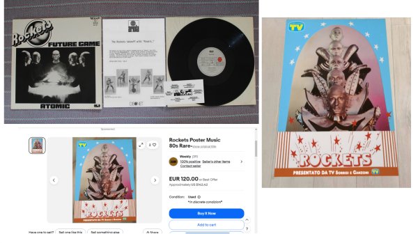 Rockets � Future Game / Atomic: Ariola � 600.745,Germany, 1982