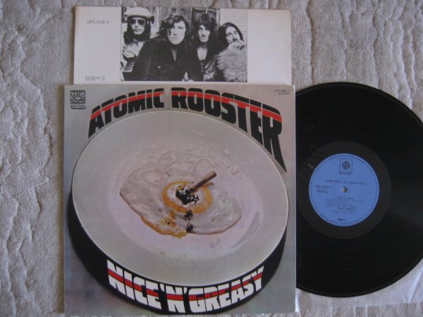 ATOMIC ROOSTER - NICE ,N, CREASY JP ORIG LP INS N/M