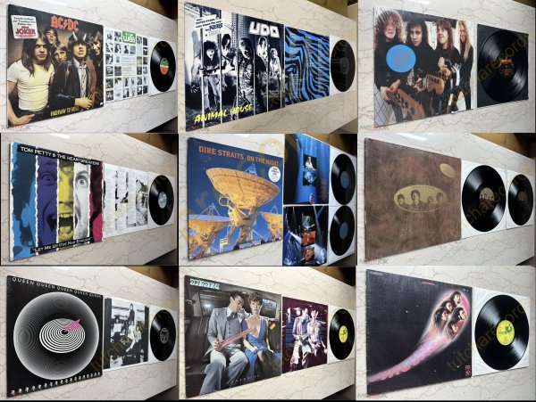 DIRE STRAITS TOM PETTY BEATLES AC/DC ACCEPT U.D.O PURPLE DIO QUEEN SCORPION