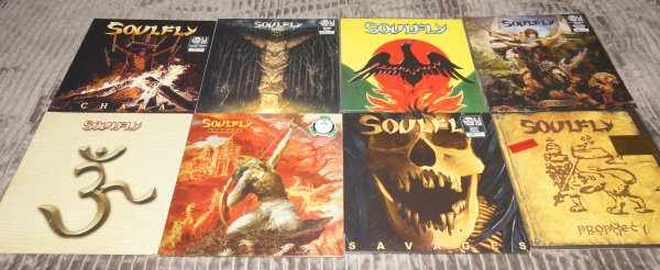 Soulfly/ Sepultura / Cavalera LP CD Soulfly/ Sepultura / Cavalera LP CD