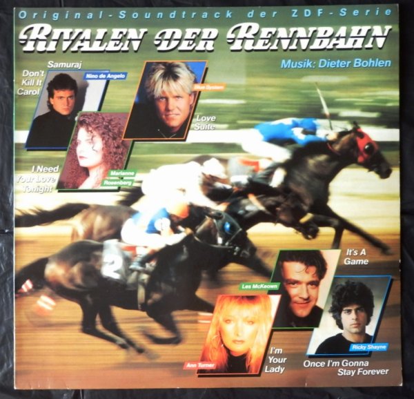 Diter Bohlen - Rivalen Der Rennbahn �1989 Germany, Hansa ‎� 209 604 / NM