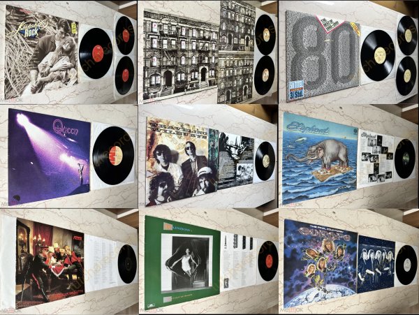 Traveling Wilburys Rainbow Queen Deep Purple Accept Elephant Europe McCartn