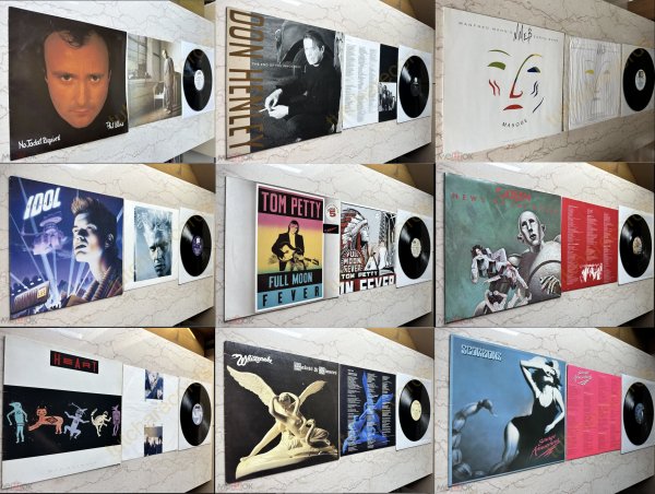 Tom Petty Queen WHITESNAKE Collins Idol Heart Manfred Mann Eagles SCORPIONS