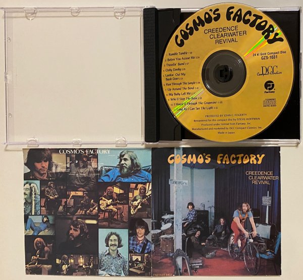 Creedence Clearwater Revival � Cosmo�s Factory DCC 24 Karat Gold Disc