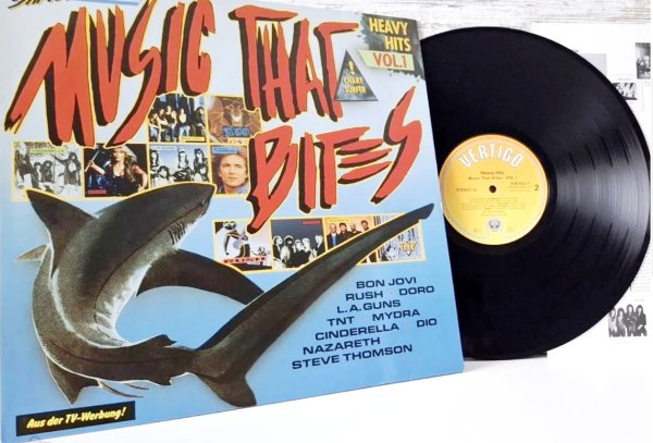 Heavy Hits - Music That Bites Vol. 1 �1989 Germany, Vertigo �838 652-1 / NM