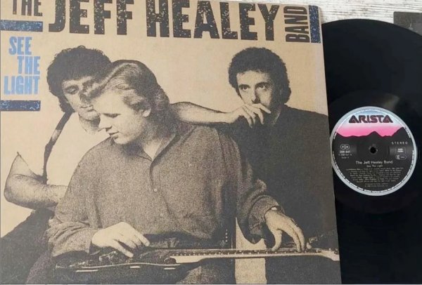 The Jeff Healey Band -See The Light �1988 UK & Europe, Arista � 209 441/ EX