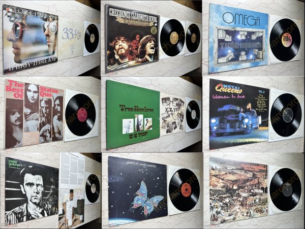 GEORGE HARRISON OMEGA STATUS QUO BARCLAY J � WARLOCK, DORO, LAOS, LITA FORD