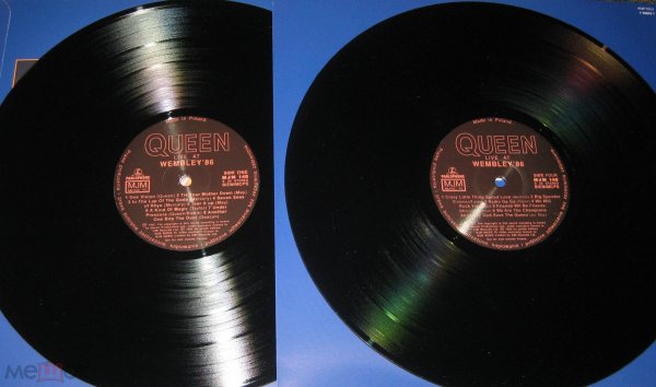  Queen- Live At Wembley 86 1 st EU 2LP NM \NM
