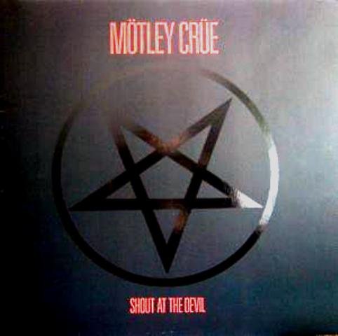 Mötley Crüe ‎� Shout At The Devil �1983 Germany, Elektra ‎ 96-289-1 / EX  