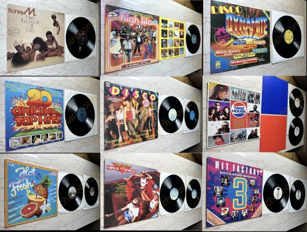 DISCO POP ELECTRONIC �������� 80-� MINT ������� ���������� 200 LP 30-31 ���