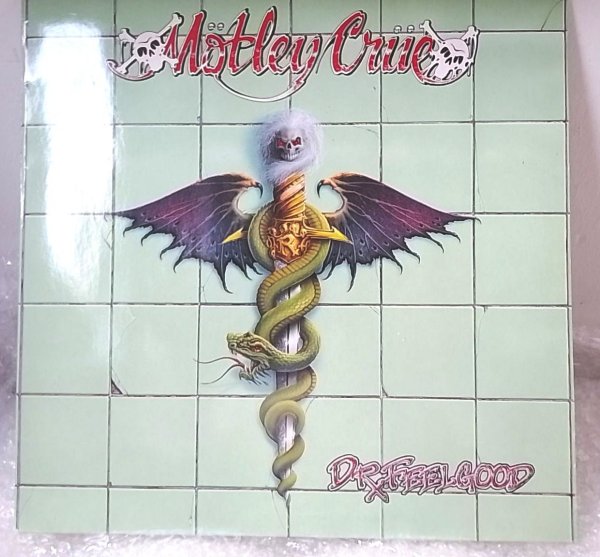 Mötley Crüe ‎�Dr. Feelgood �1989 Germany, Elektra ‎� 960 829-1, 1st.pr / EX