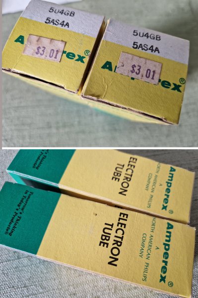 5U4GB Amperex 50�