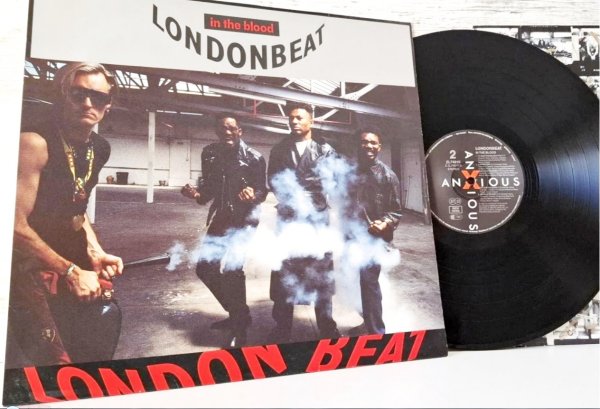 Londonbeat -In The Blood �1990 Europe, Anxious Records ‎� ZL74810, Ins./ EX