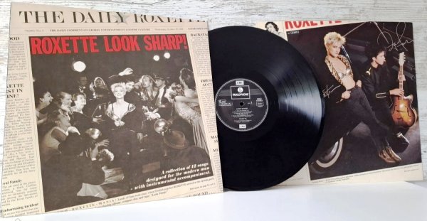 Roxette - Look Sharp! 88 Europe, Parlophone � 7910981, Ins./ EX 