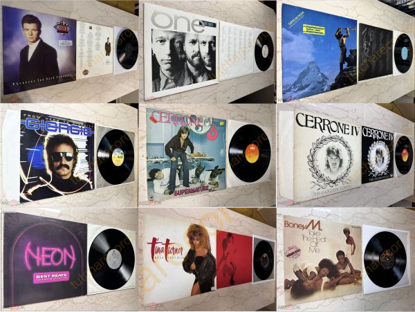 CERRONE GIORGIO MORODER DEPECHE MODE RICK ASTLEY BEE GEES TINA TURNER