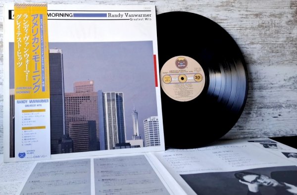 Randy Vanwarmer -American Morning /Greatest Hits �1984 Japan, CBS/Sony / NM