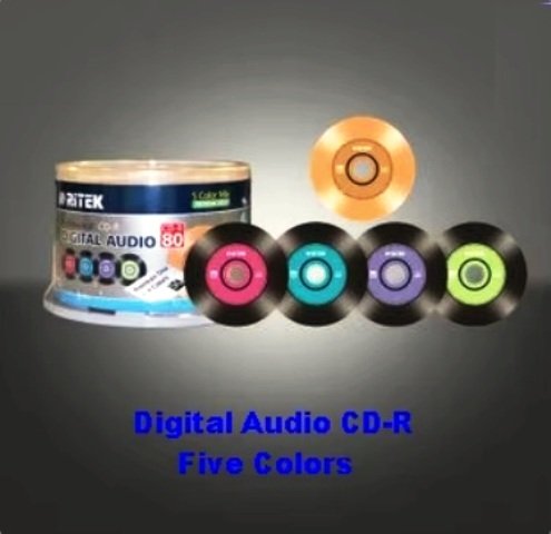 �������� CD-R �RITEK Digital Audio� ���� 80 ��� ������ 👈👈👈 