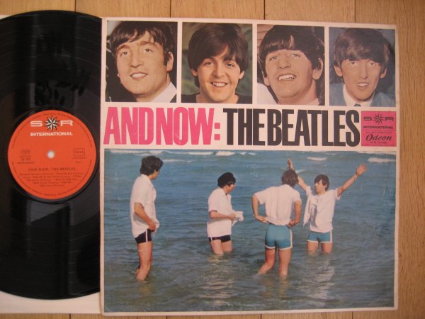THE BEATLES - ANDNOW GER ORIG LP EX/EX 1966 POKORA