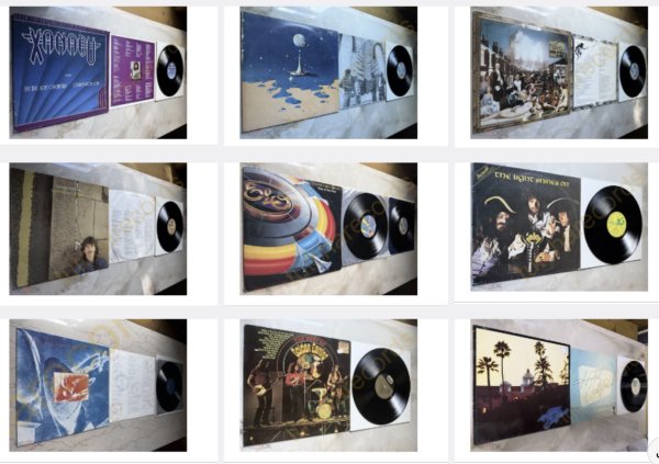 GEORGE HARRISON  DIRE STRAITS EAGLES GOLDEN EARRING  ELECTRIC LIGHT ORCHEST