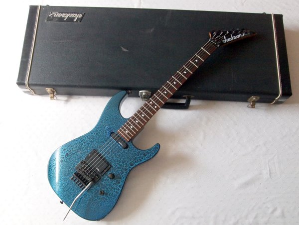 ��������� Jackson Dinky USA Lava Cracle Limited Edition '86