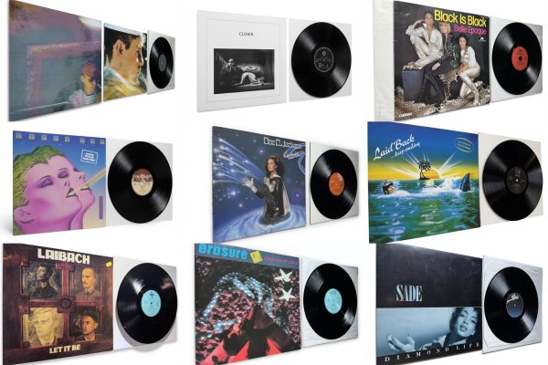 JOY DIVISION LAID BACK ERASURE SADE LAIBACH SPACE‎ LIPPS, INC BELLE EPOQUE