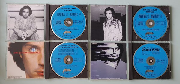 Jean-Michel Jarre ��� ������ ���� 4CD W.Germany Dreyfus First press 1983/84