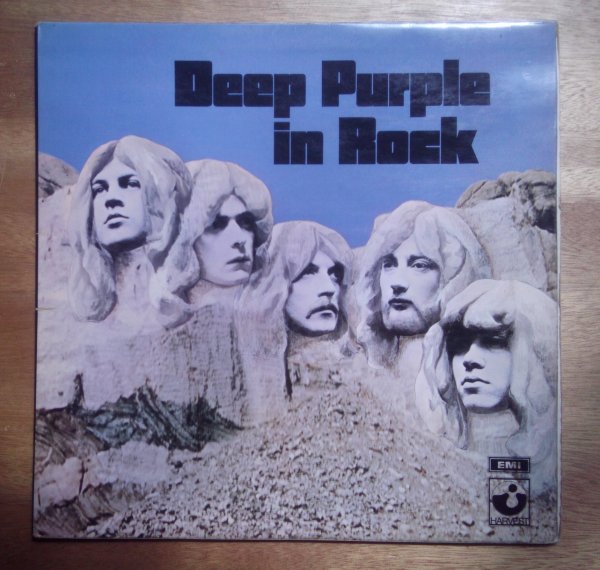 DEEP PURPLE IN ROCK 1970 HARVEST UK 1 PRESS NOT EMI 