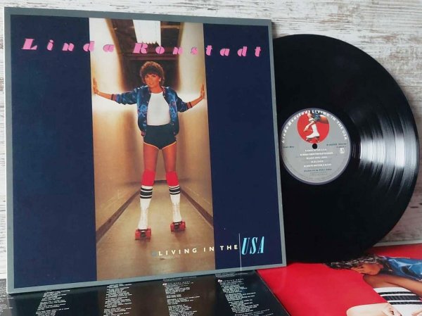 Linda Ronstadt - Living In The USA �1978 Japan,, Ins, Gat., NM 👈👈👈