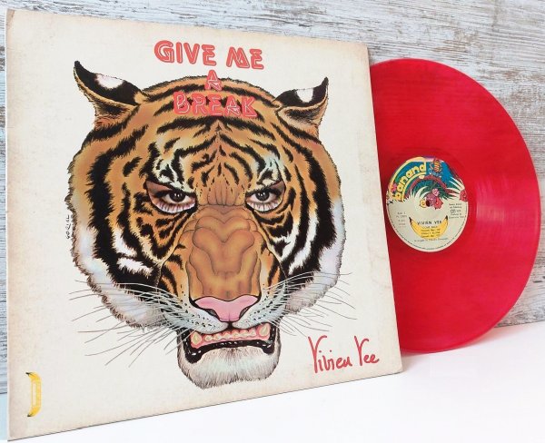 Vivien Vee -Give Me A Break �1979 Italy, Banana Records ‎�PL 33003, Red/ Lp