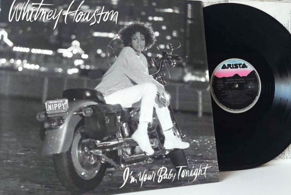 Whitney Houston -I'm Your Baby Tonight �1990 Germany, Arista 211 039 / EX