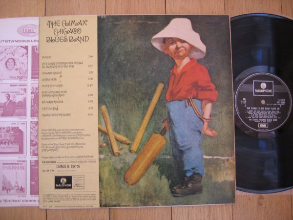 THE CLIMAX BLUES BAND - PLAYS ON UK ORIG LP NM/M