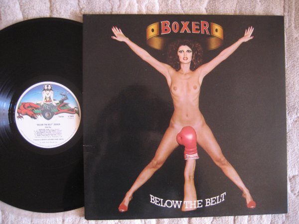 THE BOXER - BELOW THE BELT UK ORIG LP NM/NM 1975