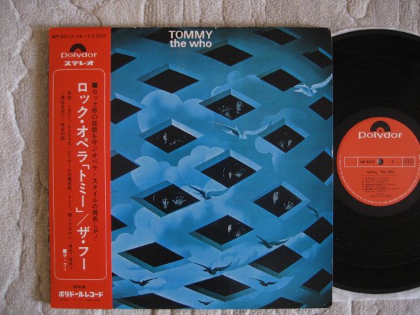 THE WHO - TOMMY JP ORIG 2 LP OBI, BOOK, INS NM/M,M